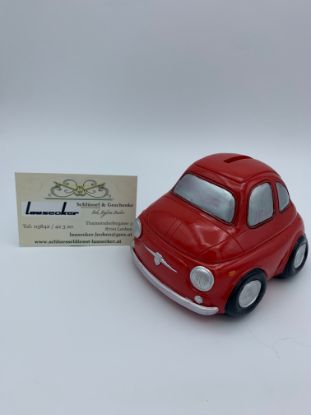 Picture of Sparkasse Auto rot Fiat 500 - Style