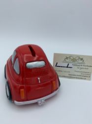 Bild von Sparkasse Auto rot Fiat 500 - Style