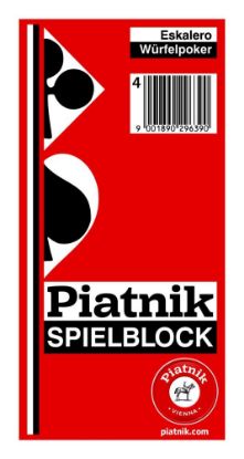 Picture of Piatnik, Eskalero - Yatzee, Spielblöcke, 10 Stück, 269390  