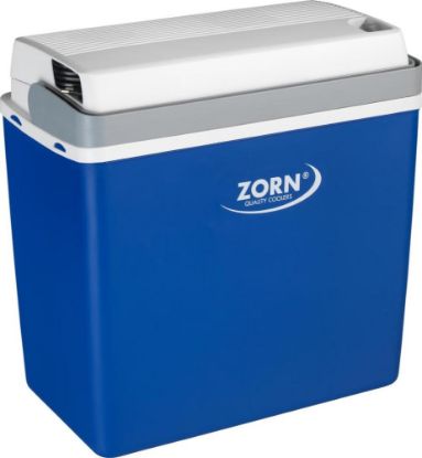 Bild von ZORN, Thermoelektrische Kühlbox Z24 12/230V A, Blau/Weiß Blau/Weiß 