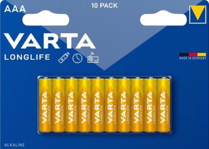 Picture of Varta, Longlife AAA Blister 10  
