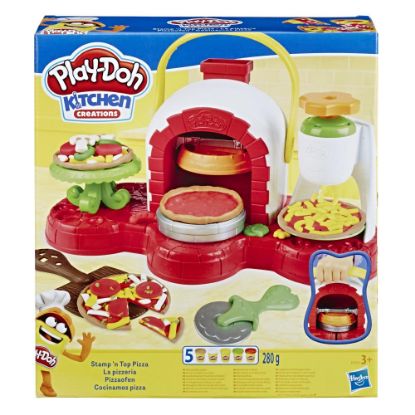 Picture of Play Doh, Knete, Pizzaofen, Kitchen Creations, 15 Teile, E4576EU4  