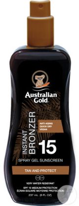 Picture of Australian Gold Spray Gel SPF 15 mit Bronzer