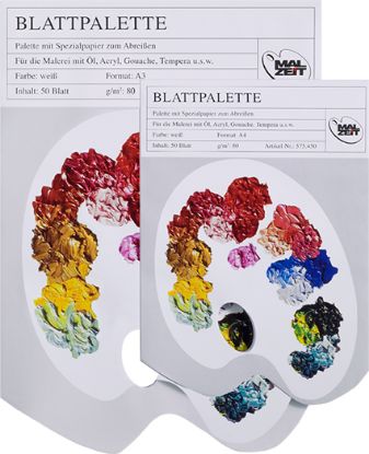 Picture of Blattmalpalette 80gr. A3 50 Bl.