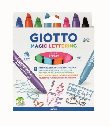 Picture of Giotto Magic Lettering 8er Etui