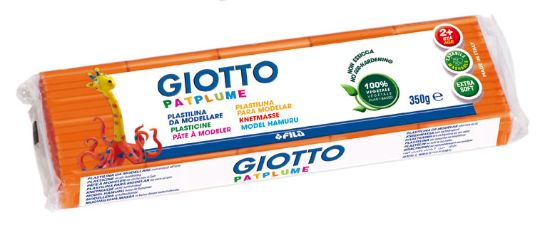 Bild von Giotto Patplume Knetmasse orange