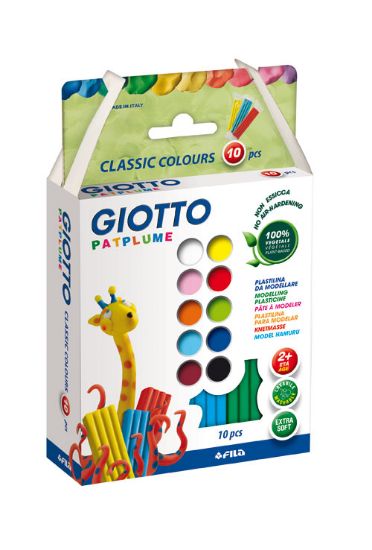 Bild von Giotto Patplume Knetmasse 10x20gr.