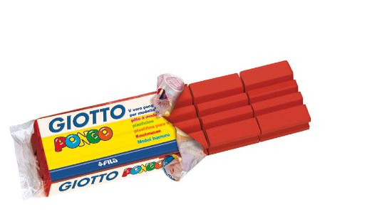 Picture of Giotto Pongo Plastillin 450gr. rot