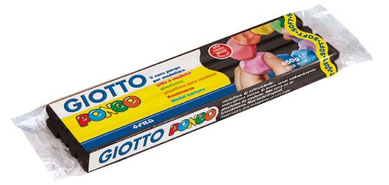 Bild von Giotto Pongo Plastillin 450gr. schwarz