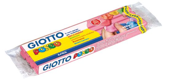 Bild von Giotto Pongo Plastillin 450gr. rosa