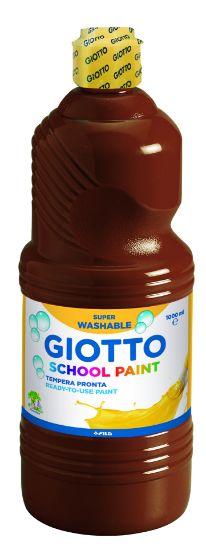 Bild von Giotto School Paint 1 Liter braun