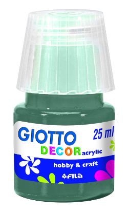 Bild von Giotto Acrylfarbe 25 ml dunkelgrau