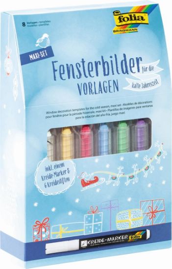 Picture of Fensterbilder Maxi-Set Kalte Jahreszeiten + Stifte