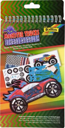 Picture of Schablonenbuch klein - Monster Truck