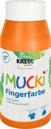 Picture of MUCKI Fingerfarbe Orange 750 ml