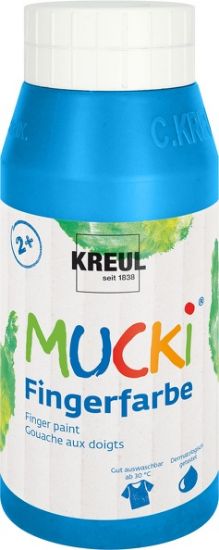 Picture of MUCKI Fingerfarbe Blau 750 ml