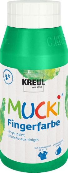 Bild von MUCKI Fingerfarbe Grün 750 ml