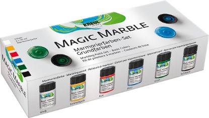 Picture of Magic Marble - Marmorierfarbe Grundfarben 6er Set