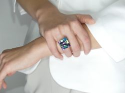 Bild von Ring - Kollektion "Mosaik" - bunt