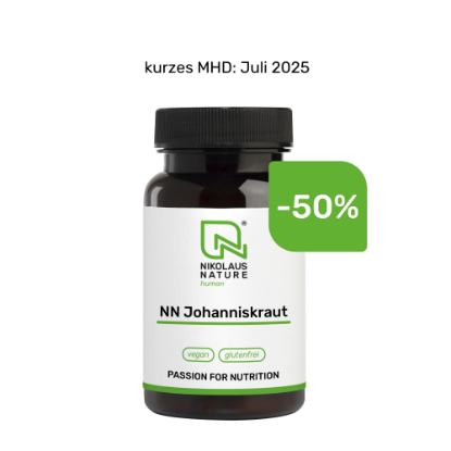 Zeige Details für NN Johanniskraut Kapseln -50% (kurzes MHD) Bild von NN Johanniskraut Kapseln -50% (kurzes MHD)