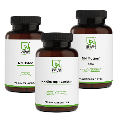 Zeige Details für Beste Jahre" Bundle: NN Ginseng + Lecithin, NN Osteo & NN Motion® Arthro" Bild von Beste Jahre" Bundle: NN Ginseng + Lecithin, NN Osteo & NN Motion® Arthro"